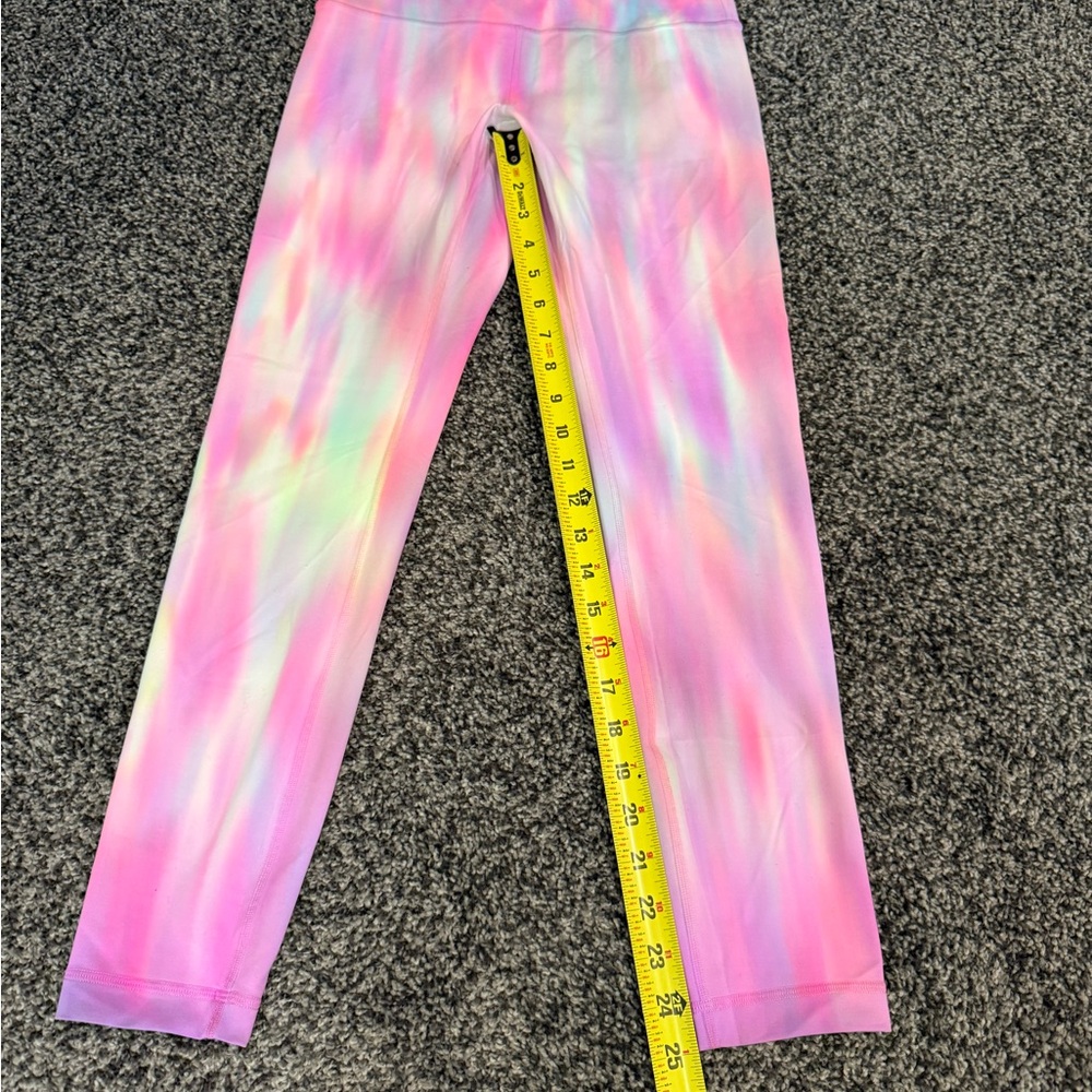 Lululemon Wunder Train 25” Psychedelic Wash Rainbow SIZE 8 EUC - Picture 2 of 3